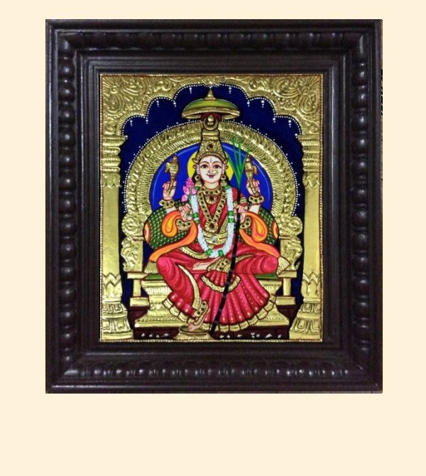 Lalithambika 1c - 16x14in with frame